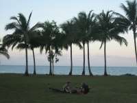 Bestandsnaam:
20060802_4445.jpg
Titel:
Jamming tijdens de zonsondergang
Plaats:
Port Douglas
Beschrijving:
Port Douglas - Jamming tijdens de zonsondergang